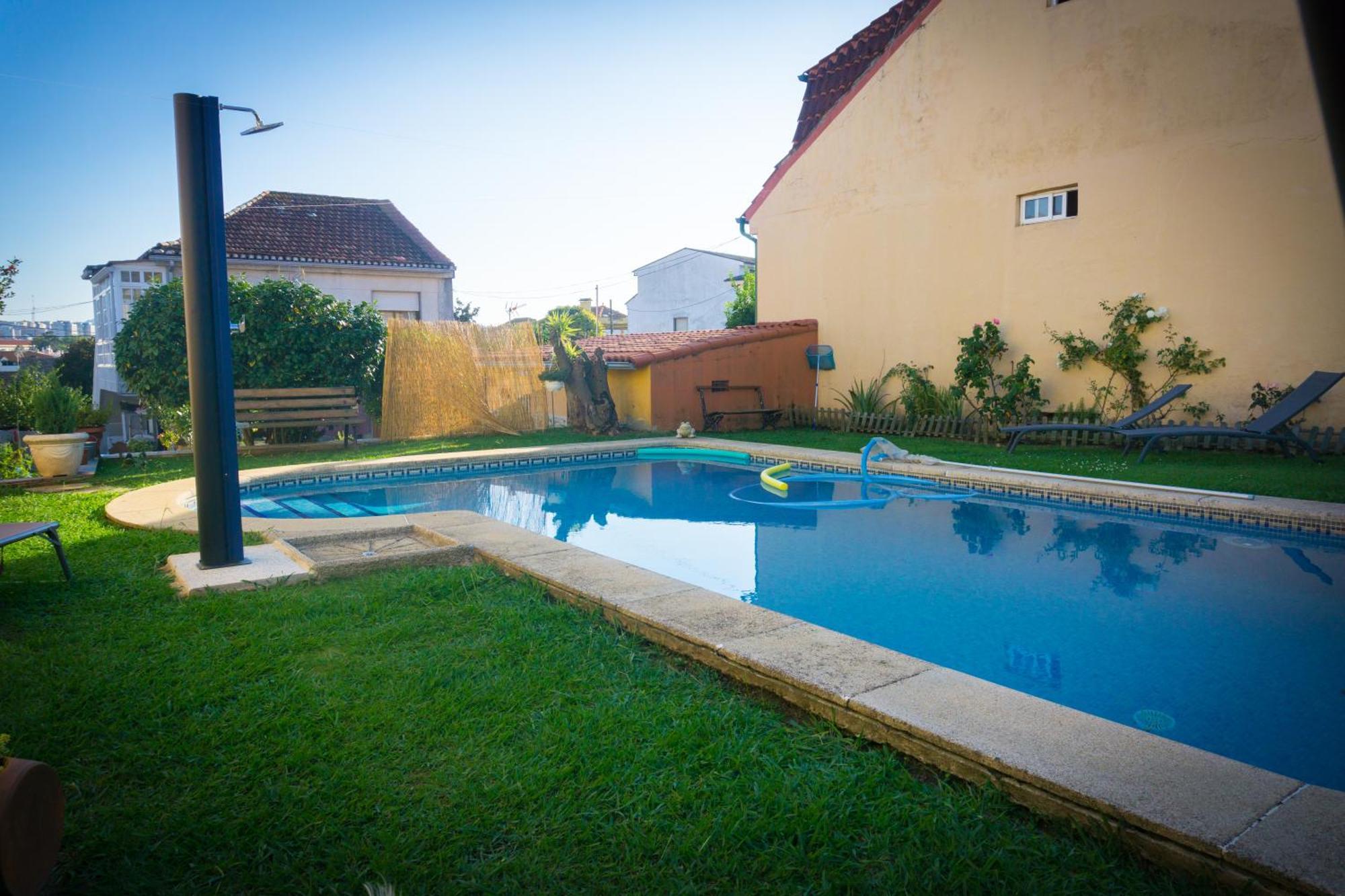 Apartamento Apartamento Con Piscina Privada Vigo Exterior foto